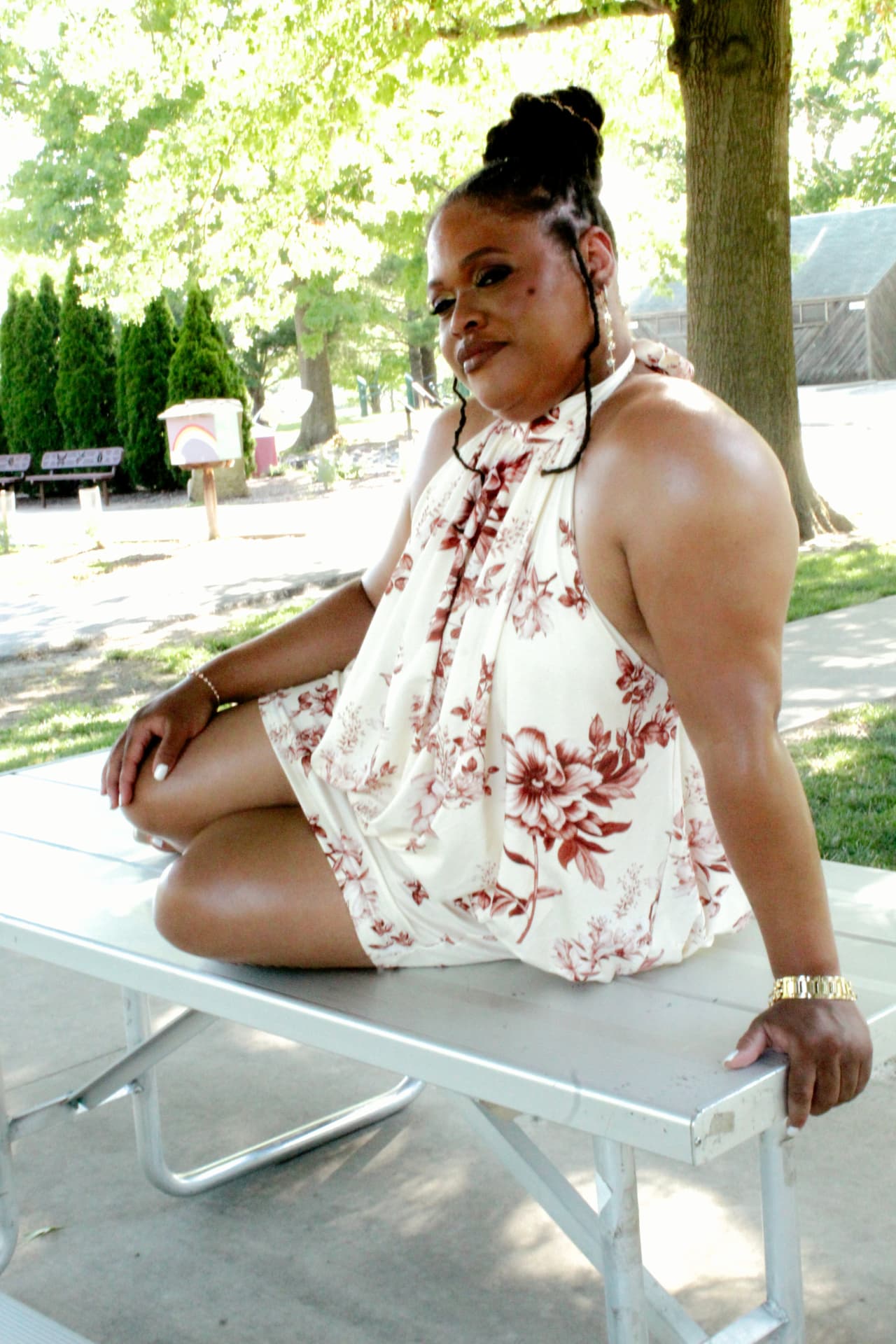 Editorial outdoor portrait