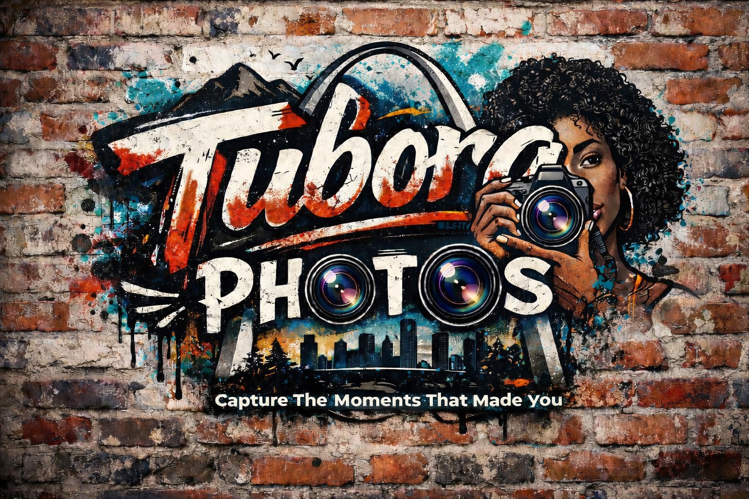 Tubora Photos mural artwork